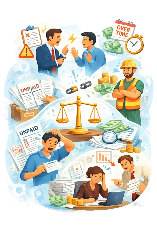 رایج ترین مشکلات کارگری و کارفرمایی در غرب تهران