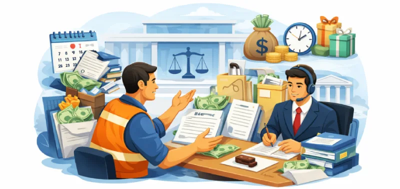 پیگیری حقوق و مزایای معوقه در اداره کار | حقوق، اضافه‌کاری، عیدی و سنوات