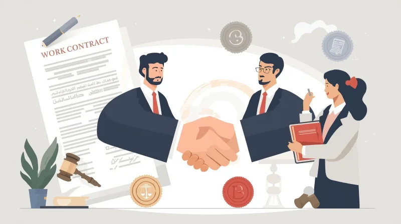 انواع قرارداد کار قابل تنظیم برای اتباع بیگانه